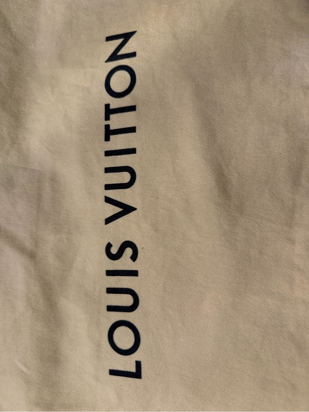 Louis Vuitton Beige Dust Bag - Protective Storage